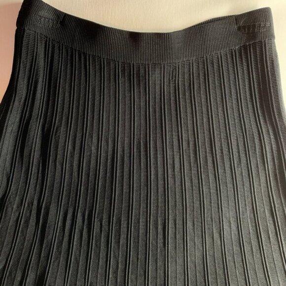 Willow & Thread Pleated Black Skirt, Size XS - Picture 8 of 10